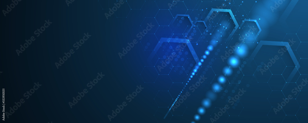 Quantum processing. Deep learning artificial intelligence. Future new technology for business or science presentation Quantum processing. Deep learning artificial intelligence. Future new technology for business or science presentation