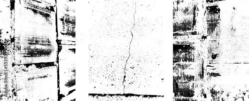 Grunge Urban Backgrounds set.Texture Vector.Dust Overlay Distress Grain ,Simply Place illustration over any Object to Create grungy Effect .abstract,splattered , dirty, texture for your design. 