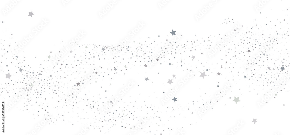 Silver gold stars confetti. Silver gold stars confetti.