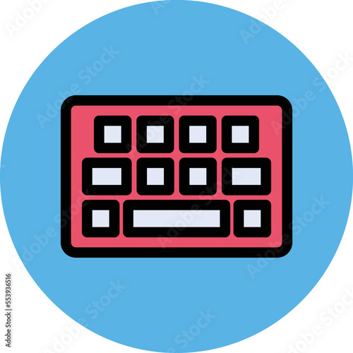 Keyboard Vector Icon
