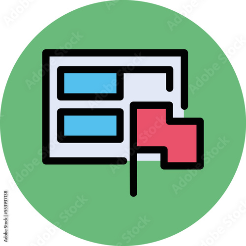 Flag Vector Icon

