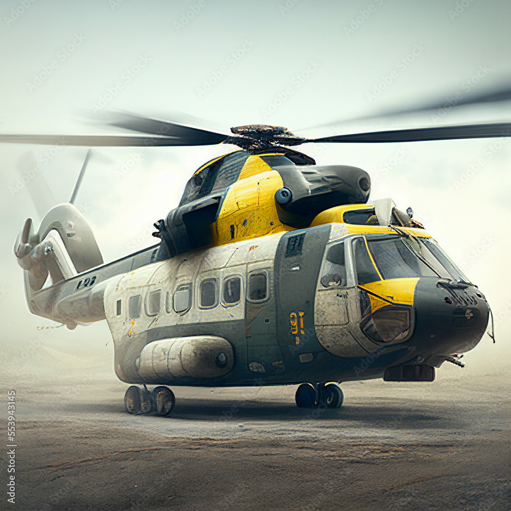 Obraz premium helicopter