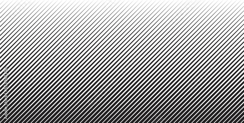 Abstract Black Diagonal Striped Background . Vector parallel slanting, oblique lines texture