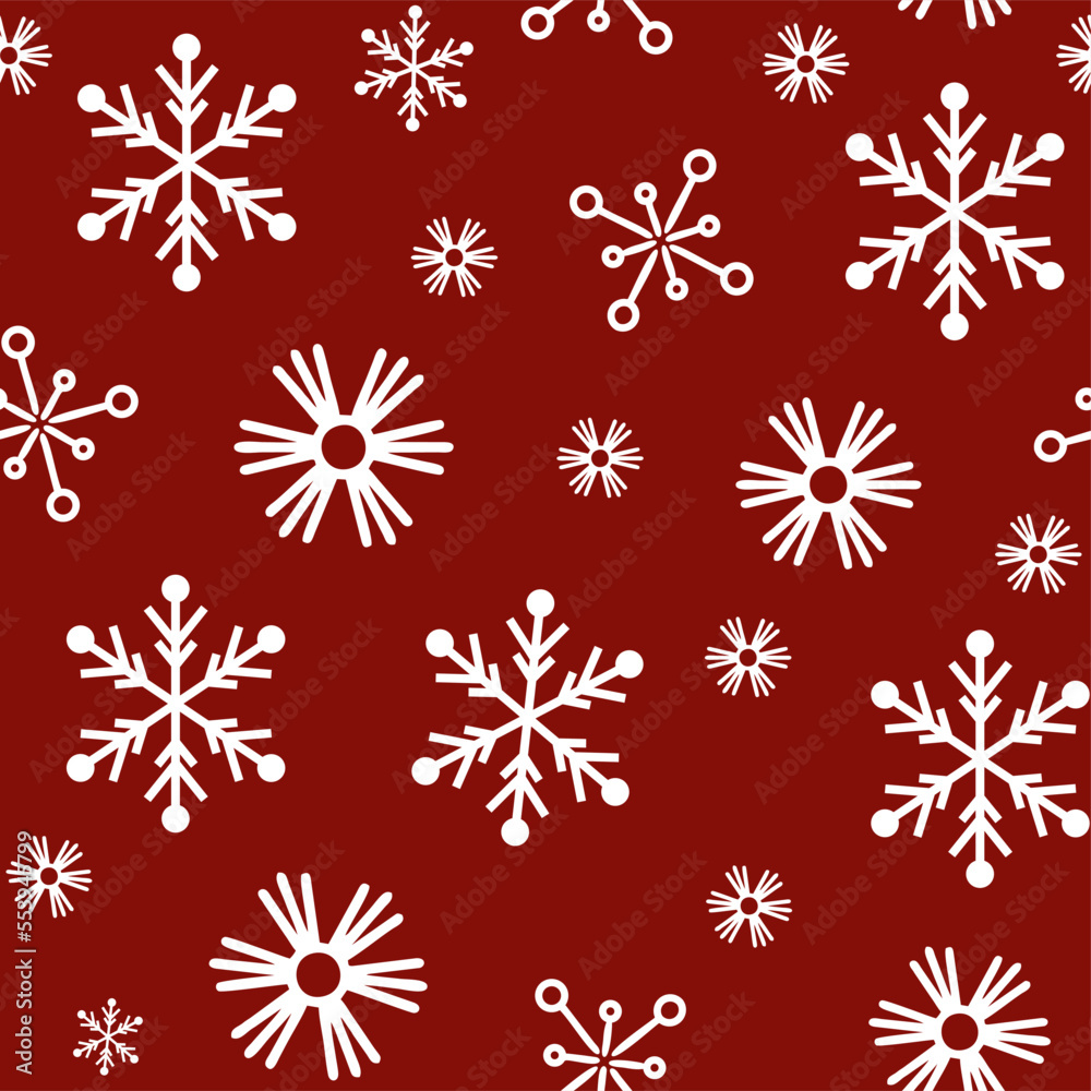 set of snowflakes set of snowflakes