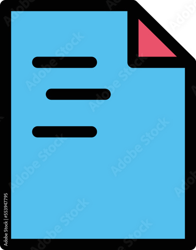 Write FileVector Icon photo