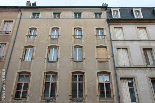 old flat buildings in nancy in france  © frdric