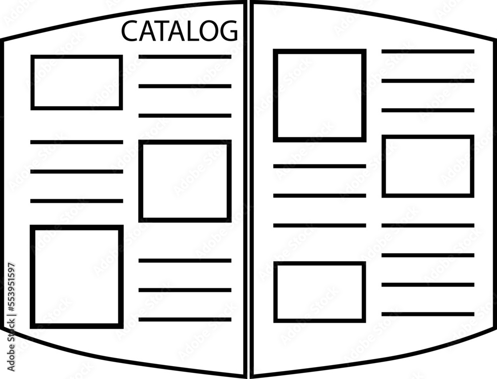catalog icon on white background. electronic catalogs sing. catalogue symbol. flat style. catalog icon on white background. electronic catalogs sing. catalogue symbol. flat style.