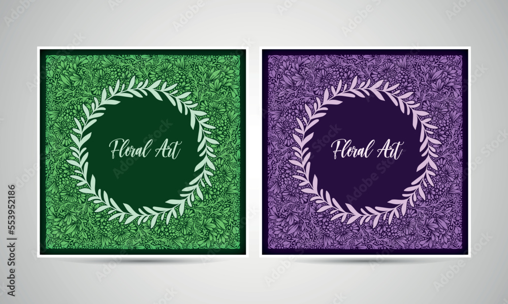 Flower Floral Art - Minimal Vector Illustration Flower Floral Art - Minimal Vector Illustration