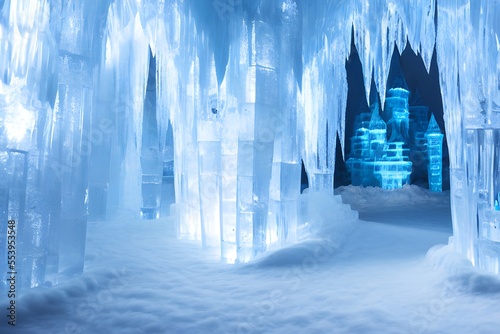 氷のお城　with generative ai © CrioStudio
