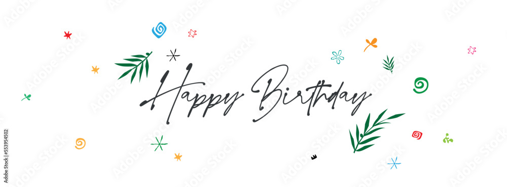happy birthday with cool font happy birthday with cool font