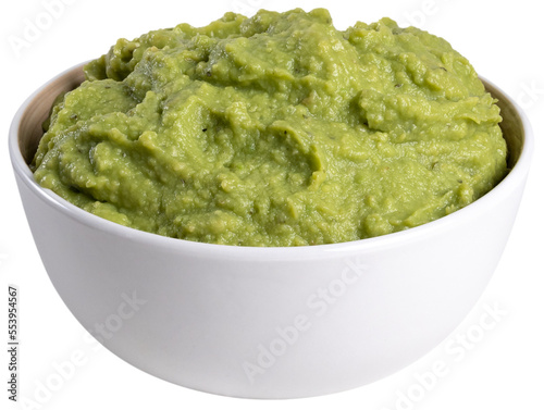 bowl with guacamole photo