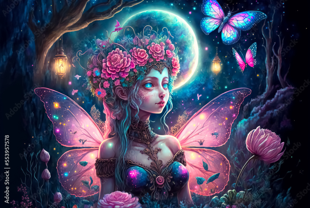 mystical forest fairies