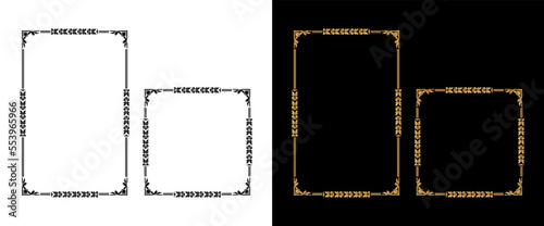 gold frame