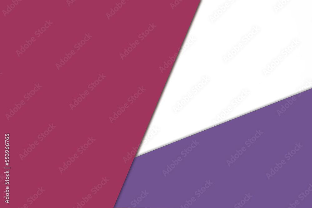 Plain coloured papers intersecting to form a triangle shape for cover design Plain coloured papers intersecting to form a triangle shape for cover design