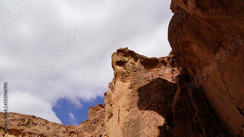 Rocks near Solomons pillars, Timna Park, Negev desert, Israel