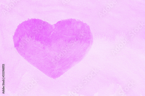Pink love hearts on pink background.
