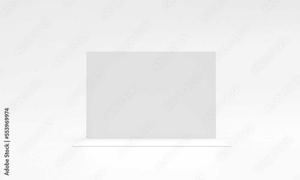 Frontal_View_Simple_Exhibition_Stand_Mockup Frontal_View_Simple_Exhibition_Stand_Mockup