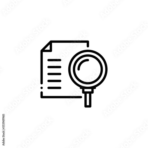 application analyzed icon