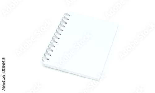 Isolated Close Notebook