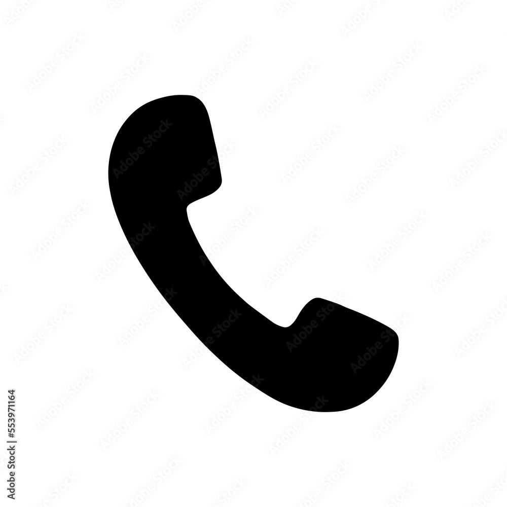 Phone icon Telephone icon symbol for app and messenger Phone icon Telephone icon symbol for app and messenger