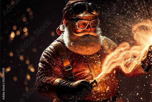 Santa Claus Fireman