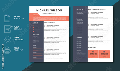 resume template word