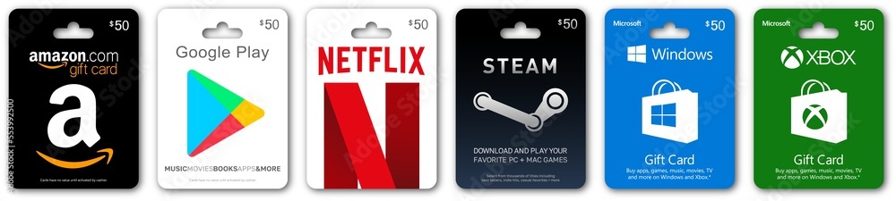 GCM Games - Gift Card PSN, Xbox, Netflix, Google, Steam, Itunes