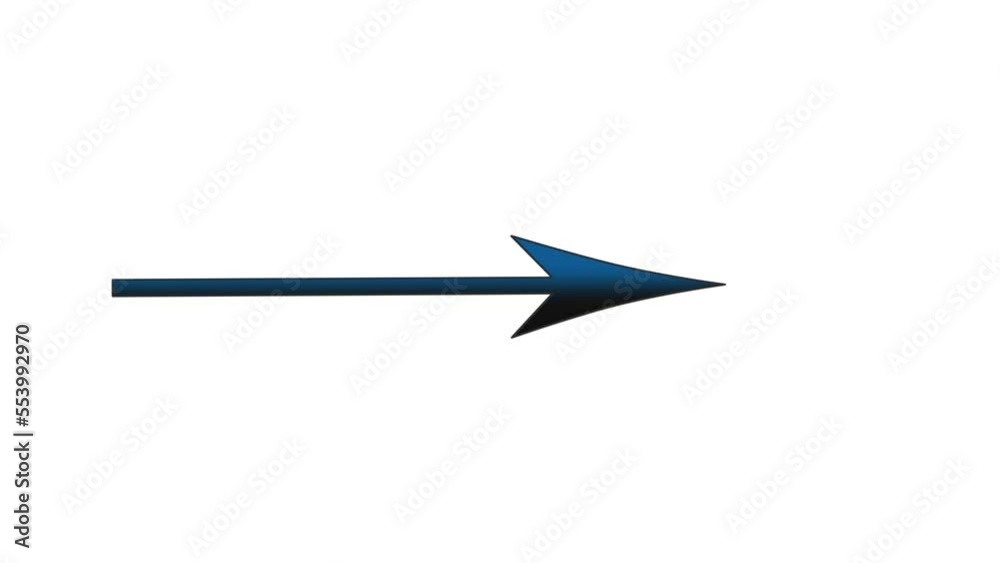 Blue right arrow on white transparent background with alpha channel Blue right arrow on white transparent background with alpha channel