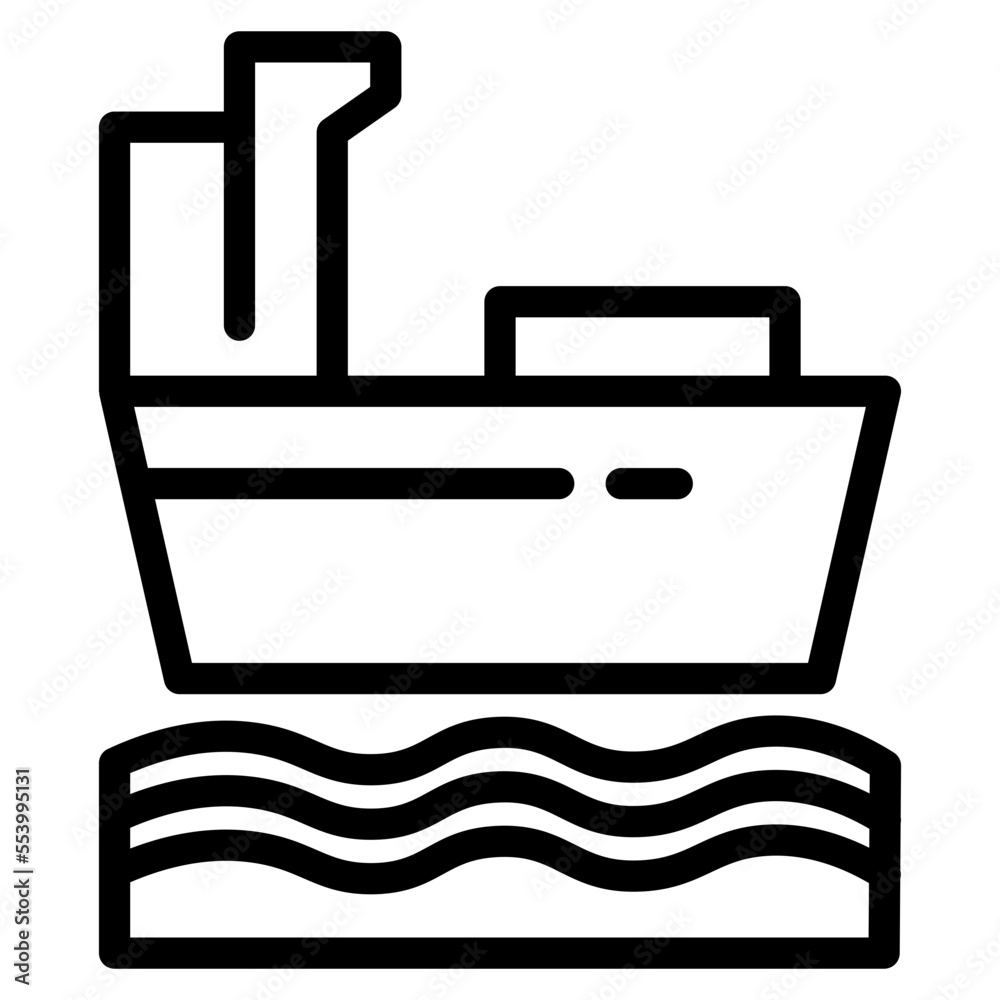 cargo ship line cargo ship line