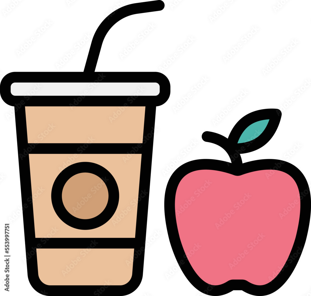 Milkshake Vector Icon Design Illustration Milkshake Vector Icon Design Illustration