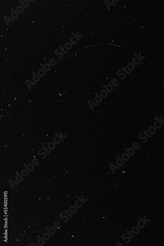 Fototapeta Naklejka Na Ścianę i Meble -  Dust and scratches design Black abstract background Vintage effect Copy space