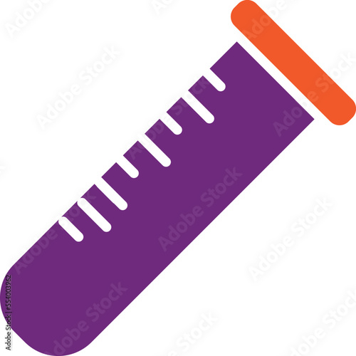 Test Tube Vector Icon Design Illustration