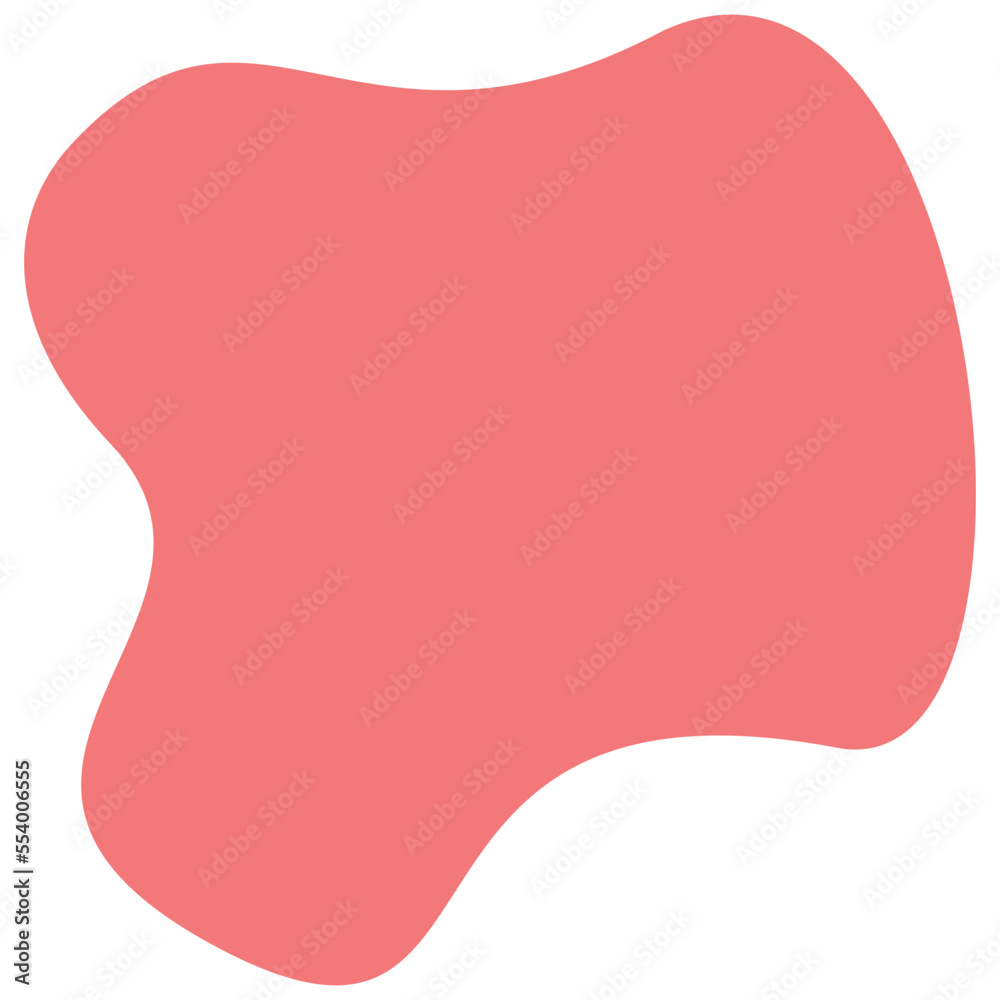 Blob Pastel Element Blob Pastel Element