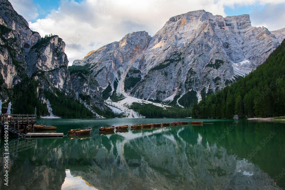 braies lake braies lake