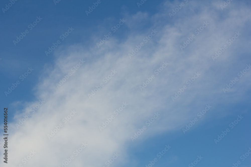 beauty blue sky with cloud background