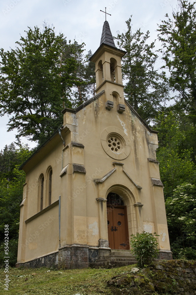 Chapel of Saint Antonius at Javorník,Javornik District,Czech Republic,Europe
