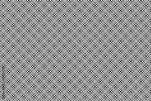 Vector seamless models. Modern stylish texture. Composition from regularly repeating geometrical elements. Monochrome, simple. Vector illustrations.