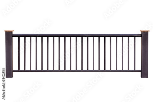 Brown Steel railing photo