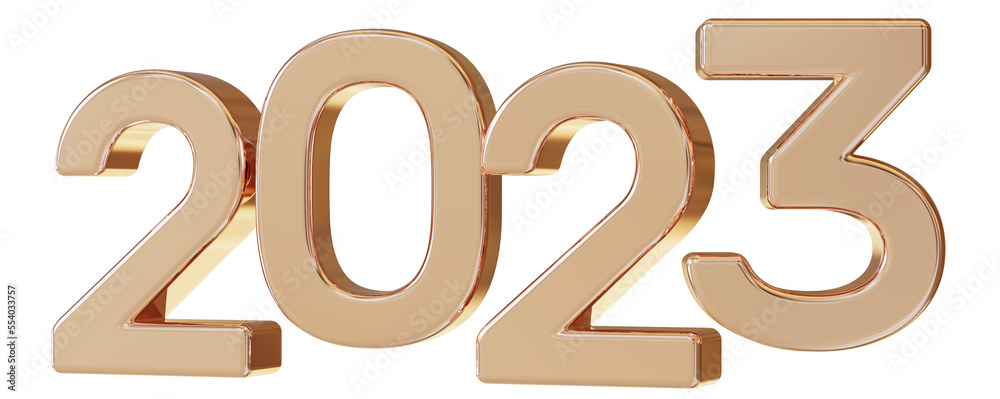 number 2023 happy new year 2023 3d number 2023 happy new year 2023 3d