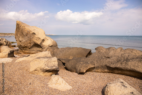 Beautiful rocky seashore. © Борис Масюра