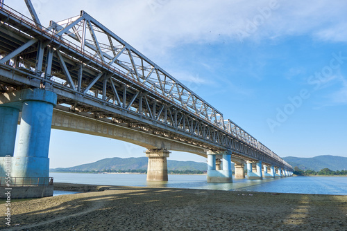 bridge over the river