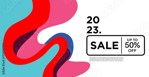 Colorful abstract geometric and fluid banner template for marketing promotion materials. Giveaway, cash back, gift card and member card bonus design template.