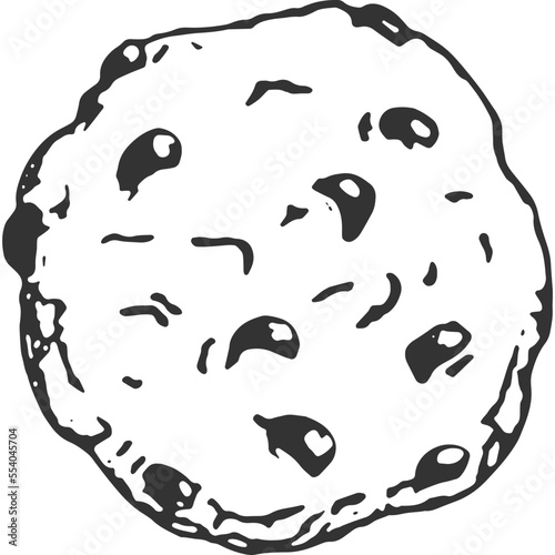 Cookies Vintage Illustration Vector