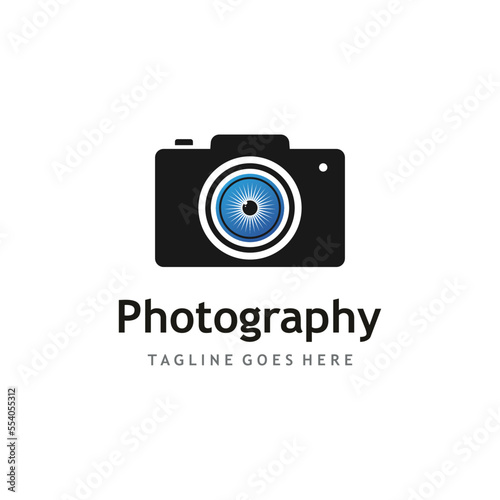 Photographic camera logo, camera lens, and digital.