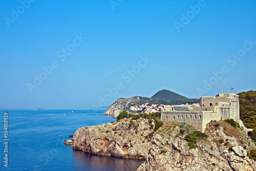 Fortress Lovrijenac in the old town of Dubrovnik