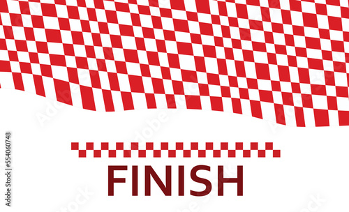 Finish line background. vector illustration