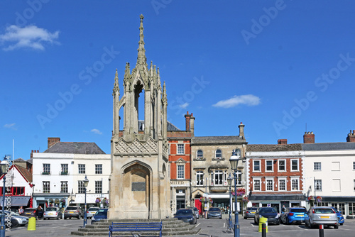 Town square in Devizes, Wiltshire