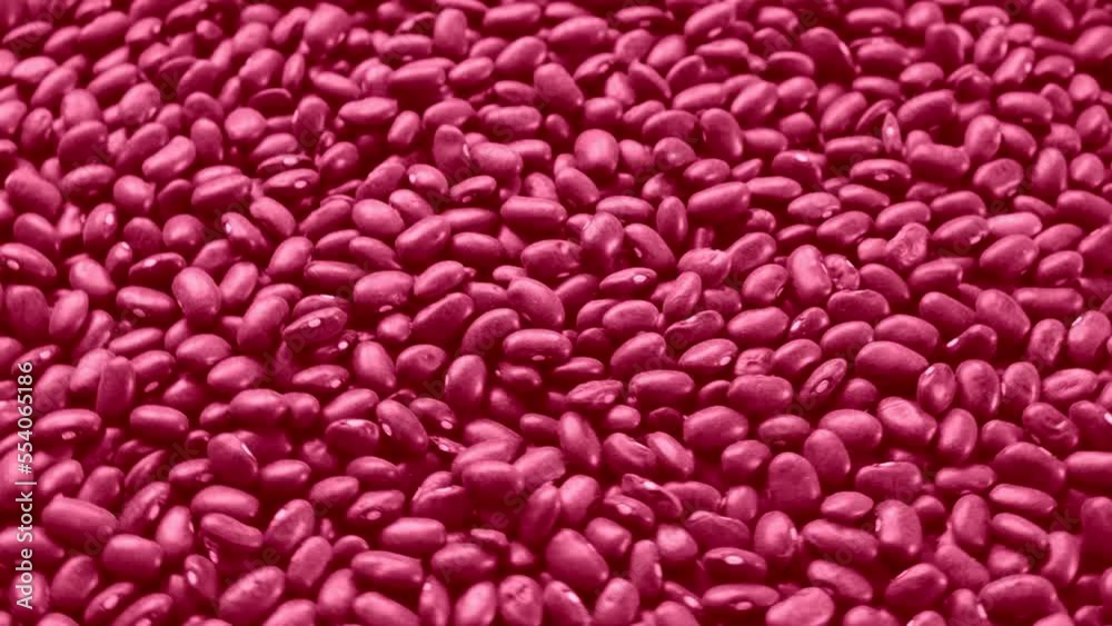 Viva Magenta abstract food background. Color of the Year 2023. Dry Red Kidney beans wallpaper. Texture. Frame with copy space. Diet, vegetarianism. Healthy Food. Legume grains. 4k Viva Magenta abstract food background. Color of the Year 2023. Dry Red Kidney beans wallpaper. Texture. Frame with copy space. Diet, vegetarianism. Healthy Food. Legume grains. 4k
