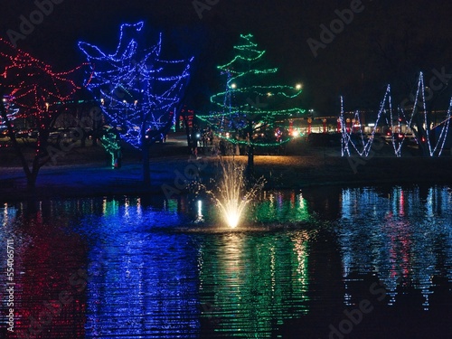 Waterfront Christmas Lights at Sar Ko Park