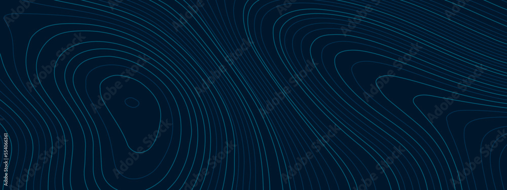 The stylized blue abstract topographic map with lines and circles background. Abstract topographic contours map background. Topographic map patterns, topography line map. The stylized blue abstract topographic map with lines and circles background. Abstract topographic contours map background. Topographic map patterns, topography line map.